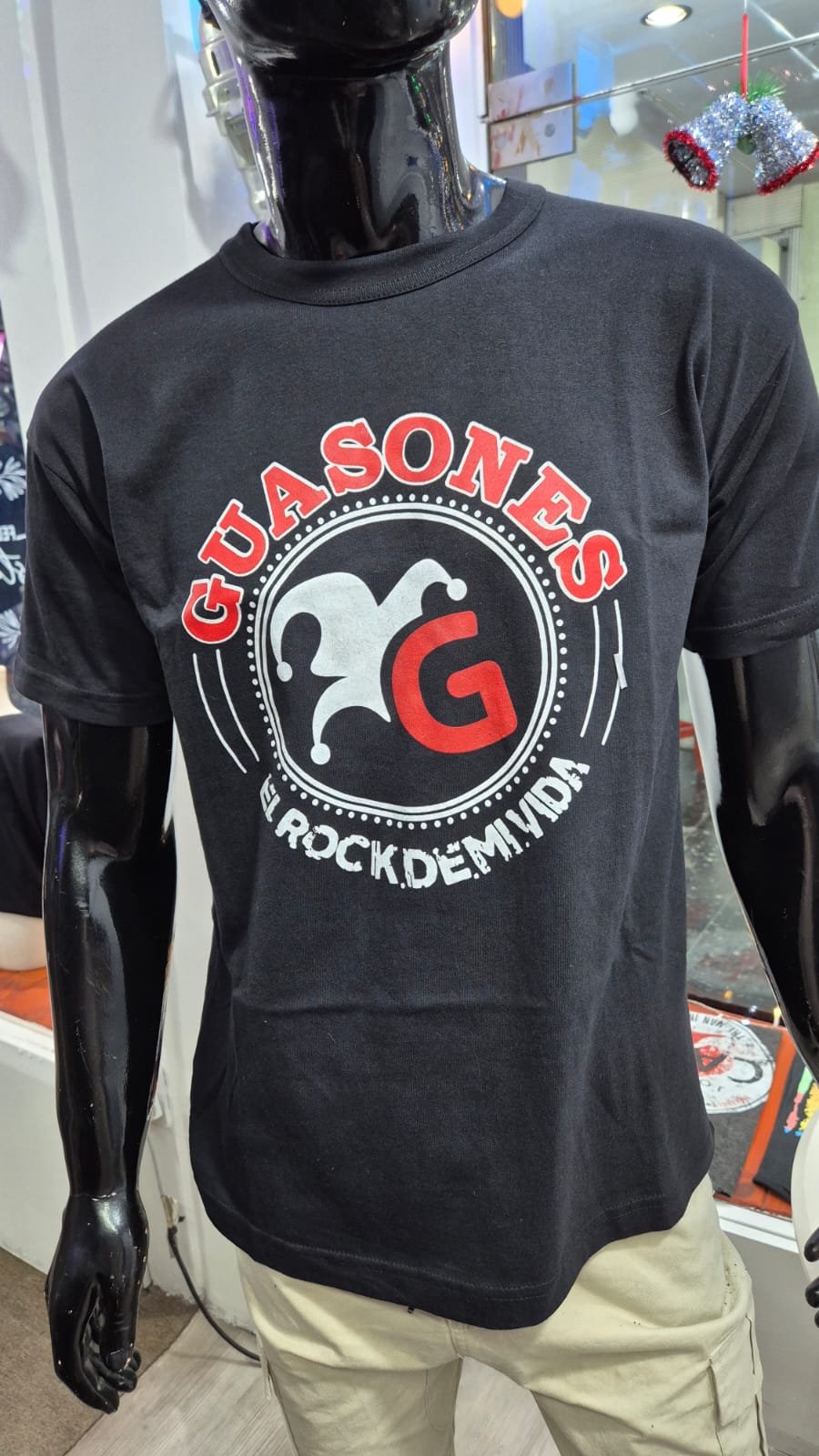 REMERA- GUASONES- EL ROCK DE MI VIDA