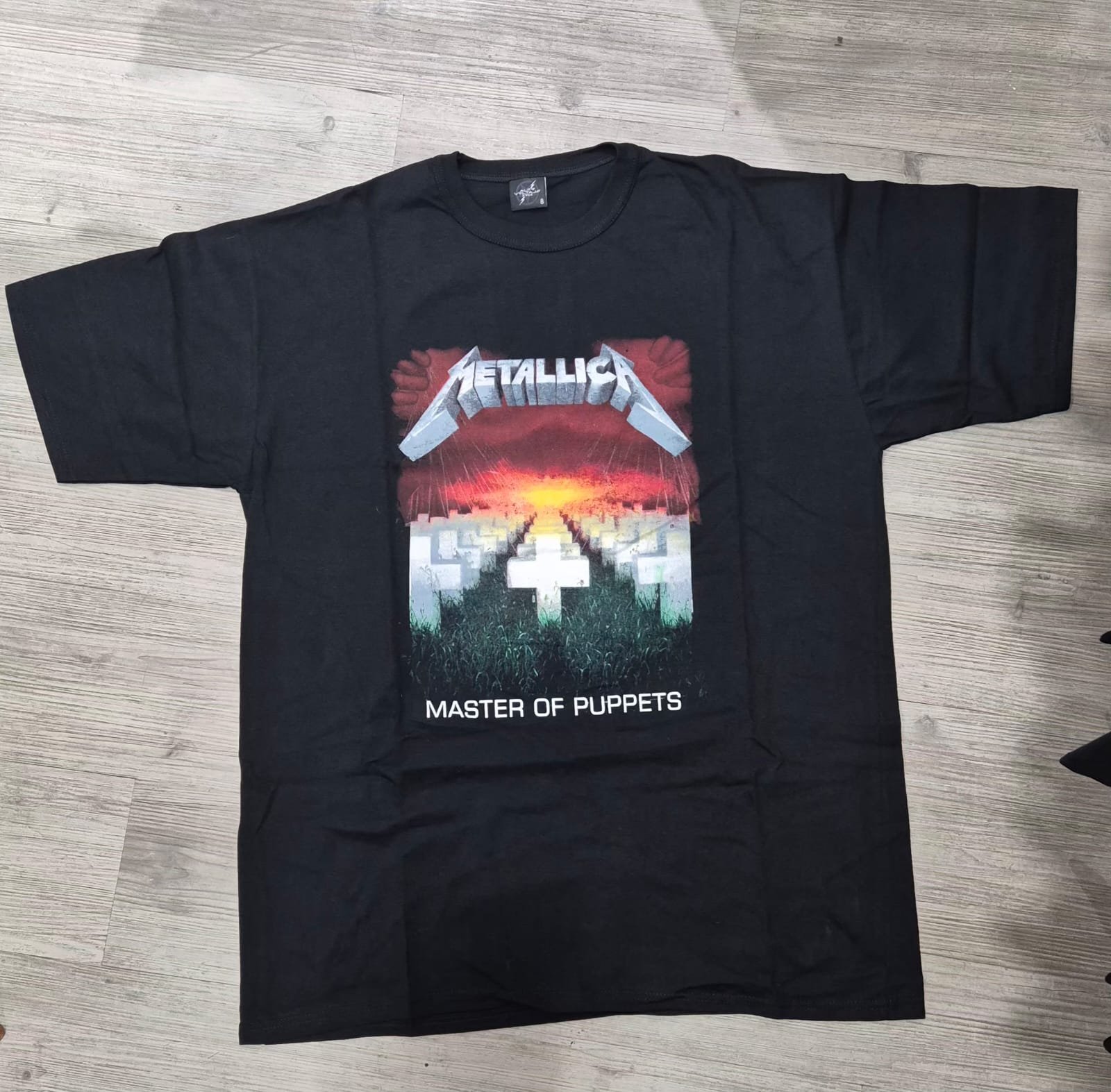 REMERA METALLICA- MASTER OF PUPPETS