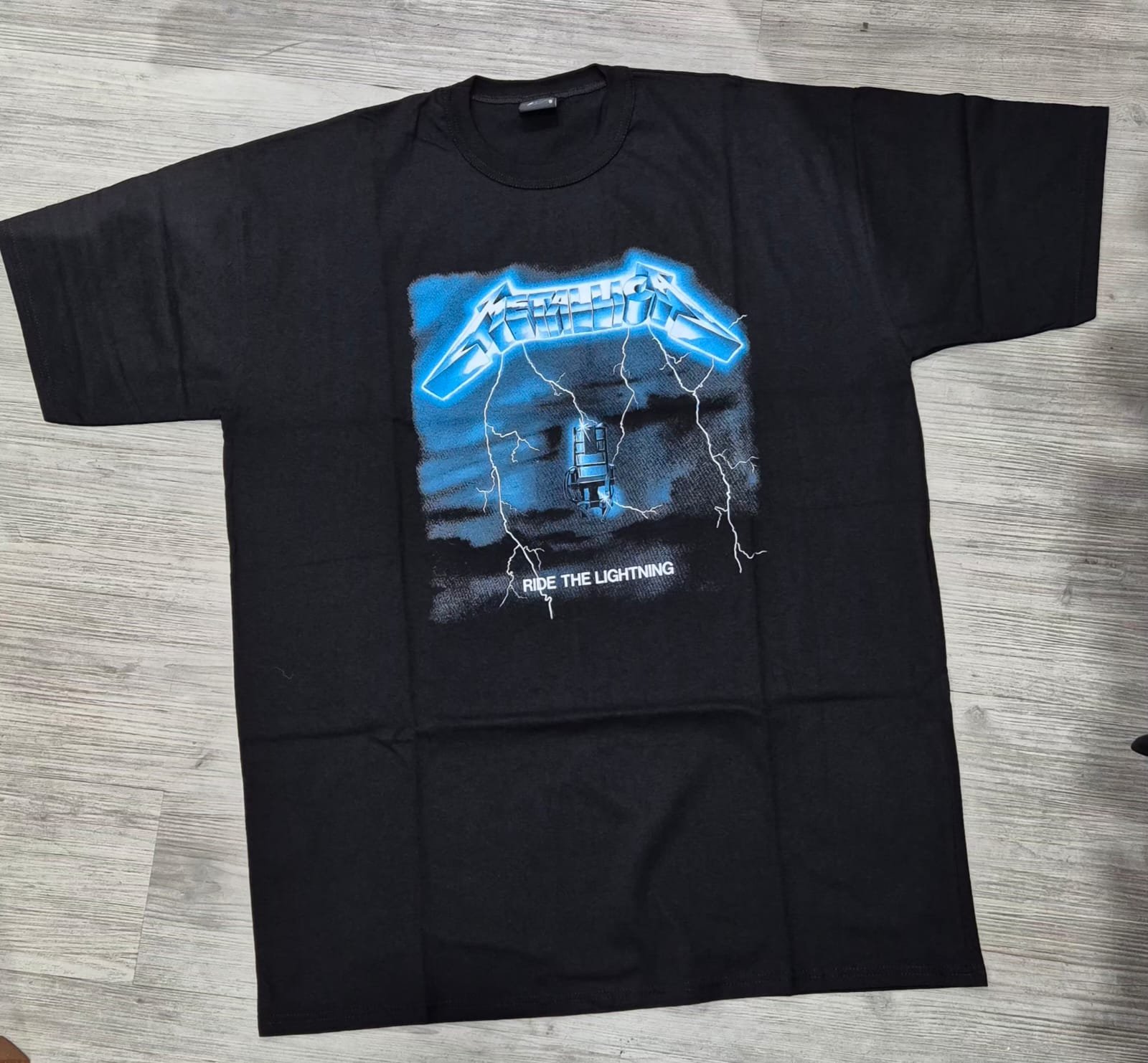 REMERA METALLICA- RIDE THE LIGHTNING